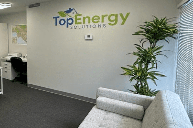 Hvac contractor company office