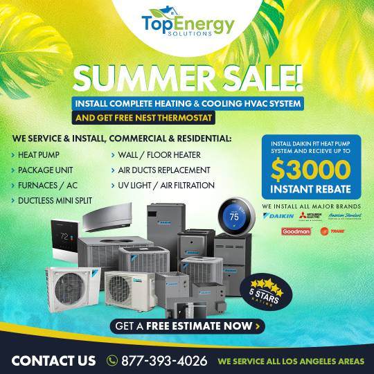 HVAC SUMMER SALE